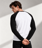 Raglan Long Sleeve Tee - White - PALACE SOCIETY