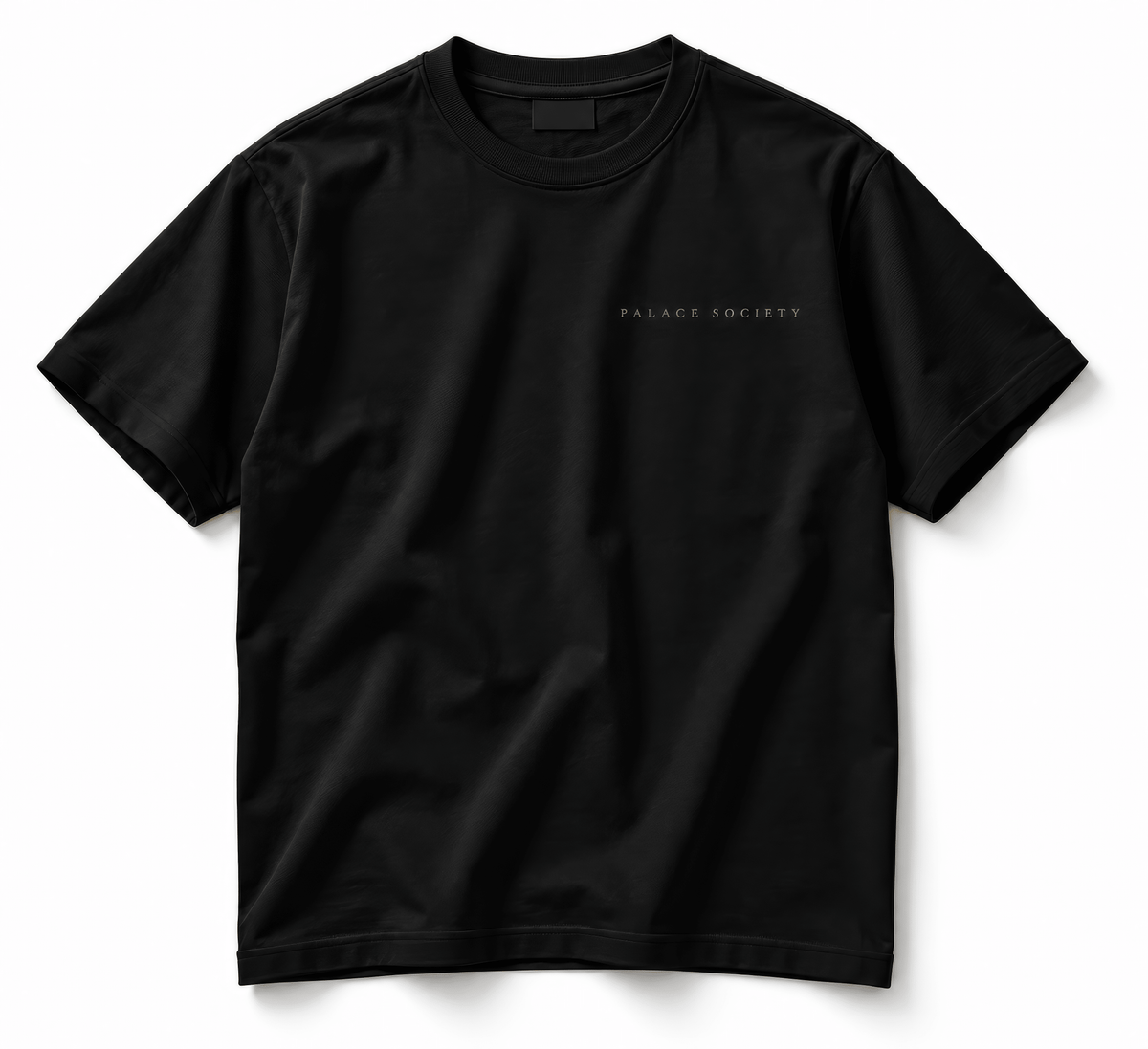 Supima® Essential Tee - Black - PALACE SOCIETY