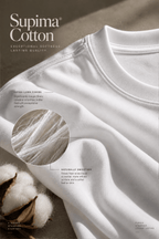 Supima® Essential Tee - White - PALACE SOCIETY